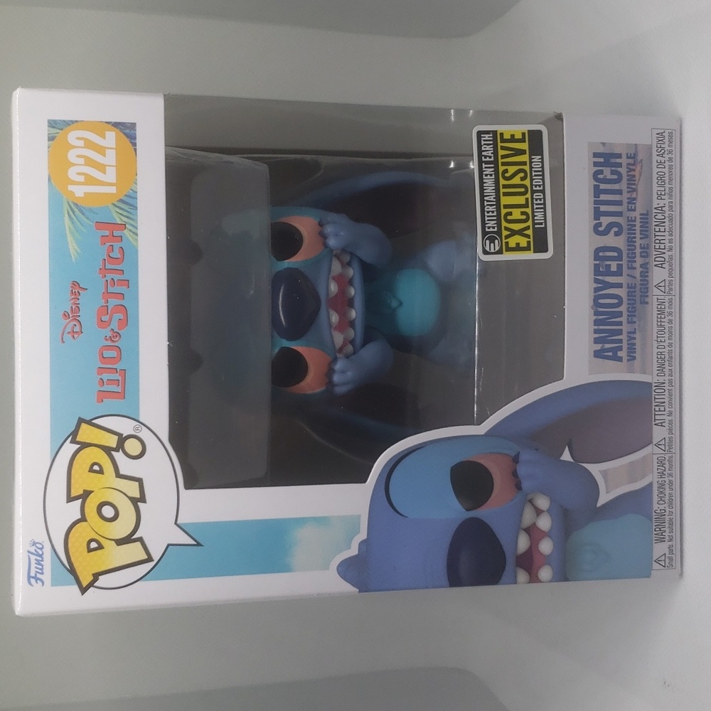 Funko Pop Disney Lilo Stitch Annoyed Stitch 1222 EE New